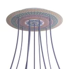  Round XXL Rose-One 9 X-shaped hole and 4-sided hole ceiling rose set, 400 mm - PROMO