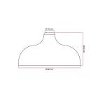 Silicone rose set with central hole and side hole arrangement