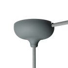 Silicone rose set with central hole and side hole arrangement