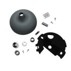 Silicone rose set with central hole and side hole arrangement