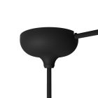 Silicone rose set with central hole and side hole arrangement