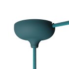 Silicone rose set with central hole and side hole arrangement