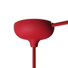 Silicone rose set with central hole and side hole arrangement