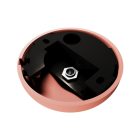 Silicone rose set with central hole and side hole arrangement