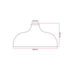 Silicone rose set with central hole and side hole arrangement