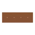 Rectangular XXL Rose-One series 4-hole and 6-side hole ceiling rosette set, 675 x 225 mm