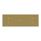 Rectangular XXL Rose-One ceiling rose set with 5 holes and 6 side holes, 675 x 225 mm