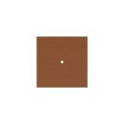 Square rosette – one hole and four side holes, ceiling rosette set, 200 mm