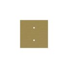 Square ceiling rose – a ceiling rose set with two holes and four side holes, 200 mm