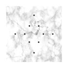 Square XXL Rose-One 10-hole and 4-side hole ceiling rosette set, 400 mm