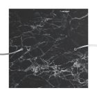 Square XXL Rose-One 2-hole and 4-side hole ceiling rosette set, 400 mm