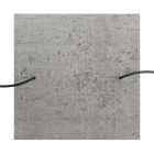 Square XXL Rose-One 2-hole and 4-side hole ceiling rosette set, 400 mm