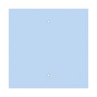 Square XXL Rose-One 2-hole and 4-side hole ceiling rosette set, 400 mm