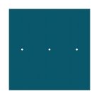 Square XXL Rose-One 3-hole and 4-side hole ceiling rosette set, 400 mm