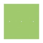 Square XXL Rose-One 3-hole and 4-side hole ceiling rosette set, 400 mm