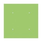 Square XXL Rose-One 4-hole and 4-side hole ceiling rosette set, 400 mm