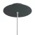 Round Rose-One ceiling rosette set with 1 hole and 4 side holes, 200 mm
