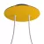 Round ceiling rose – a ceiling rose set with two holes and four side holes, 200 mm