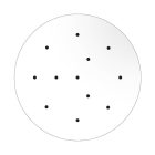 Round XXL Rose-One 12-hole and 4-side hole ceiling rosette set, 400 mm