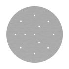 Round XXL Rose-One 12-hole and 4-side hole ceiling rosette set, 400 mm