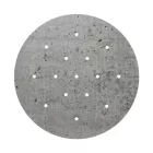 Round XXL Rose-One 15-hole and 4-side hole ceiling rosette set, 400 mm