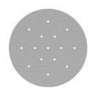 Round XXL Rose-One 15-hole and 4-side hole ceiling rosette set, 400 mm