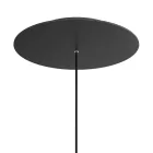 Round XXL Rose-One ceiling rose set with 1 hole and 4 side holes, 400 mm