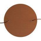 Round XXL Rose-One 2-hole and 4-side hole ceiling rosette set, 400 mm