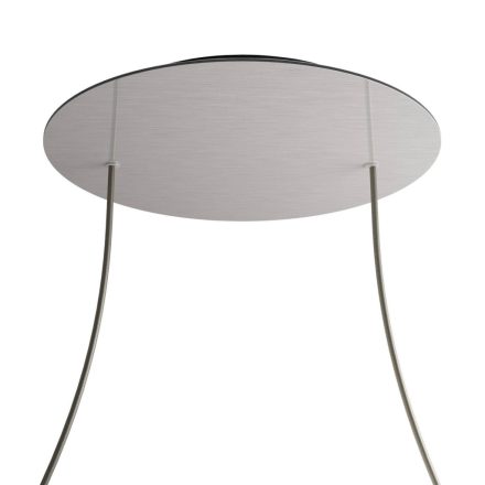 Round XXL Rose-One 2-hole and 4-side hole ceiling rosette set, 400 mm