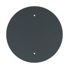 Round XXL Rose-One 2-hole and 4-side hole ceiling rosette set, 400 mm