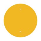 Round XXL Rose-One 2-hole and 4-side hole ceiling rosette set, 400 mm