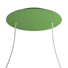   Round XXL Rose-One 2-hole and 4-side hole ceiling rosette set, 400 mm