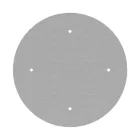 Round XXL Rose-One 4-hole and 4-side hole ceiling rosette set, 400 mm