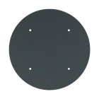 Round XXL Rose-One 4-hole and 4-side hole ceiling rosette set, 400 mm