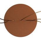 Round XXL Rose-One 5-row ceiling rose set with 4 side holes, 400 mm