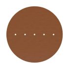 Round XXL Rose-One 5-row ceiling rose set with 4 side holes, 400 mm