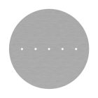 Round XXL Rose-One 5-row ceiling rose set with 4 side holes, 400 mm