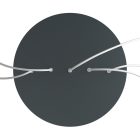 Round XXL Rose-One 5-row ceiling rose set with 4 side holes, 400 mm