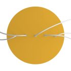 Round XXL Rose-One 5-row ceiling rose set with 4 side holes, 400 mm