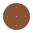 Round XXL Rose-One 5-hole and 4-side hole ceiling rosette set, 400 mm