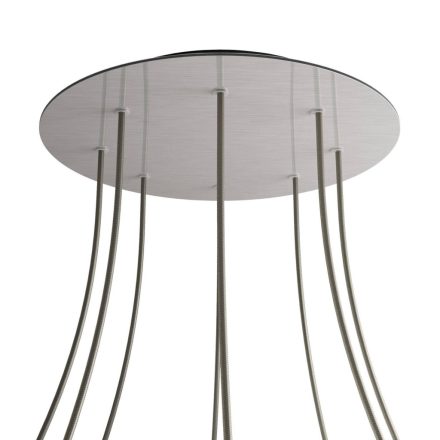 Round XXL Rose-One 8-hole and 4-side hole ceiling rosette set, 400 mm