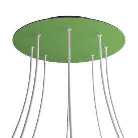   Round XXL Rose-One 8-hole and 4-side hole ceiling rosette set, 400 mm