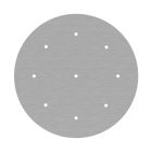 Round XXL Rose-One 9-hole and 4-side hole ceiling rosette set, 400 mm