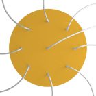 Round XXL Rose-One 9-hole and 4-side hole ceiling rosette set, 400 mm