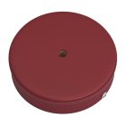  Leather-covered wooden ceiling rose set