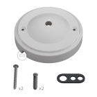 Porcelain "Minimal" ceiling rosette set