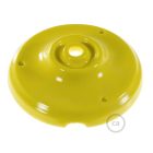 Porcelain ceiling rosette set