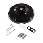 Porcelain ceiling rosette set