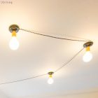 Porcelain ceiling rosette set