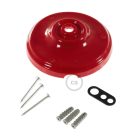 Porcelain ceiling rosette set